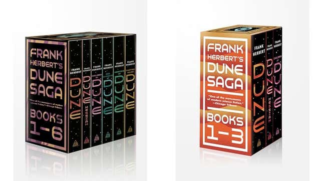 Image for article titled You Can Score The Dune Saga Box Sets For A Major Discount On Amazon Today