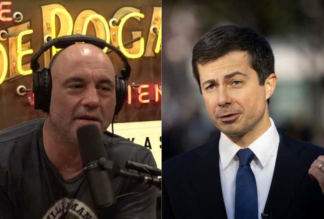 Joe Rogan Mocks Pete Buttigieg For Taking Paternity Leave