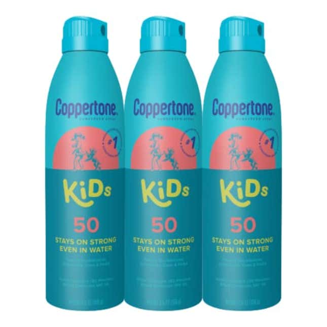 Image for article titled Coppertone Kids Sunscreen Spray SPF 50, Now 25% Off