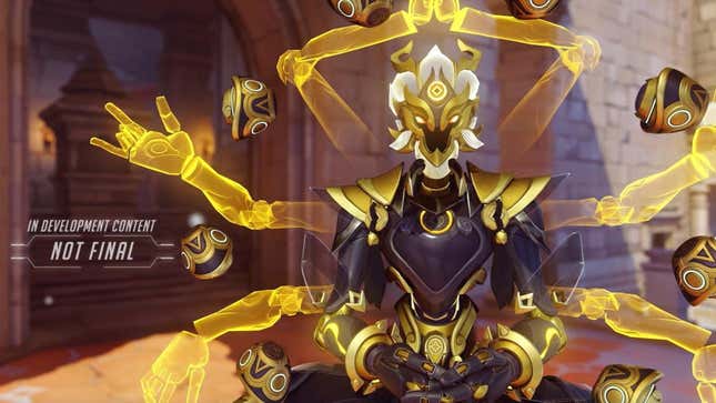 Zenyatta's Mythic skin.