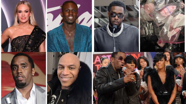Image for article titled Internet Drags Carrie Underwood For Her Response to 'American Idol' Winner, Shocking Photos From Diddy's Trial, Diddy Protege Dawn Richard Takes the Stand, John Madden Biopic in Turmoil, Tina Knowles Addresses Viral Grandma Moment With Rumi Onstage and Other Entertainment News