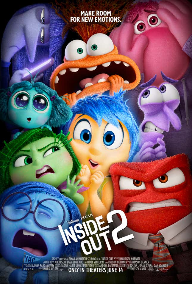 Image for article titled Meet All the New Emotions in Inside Out 2&#39;s Adorably Agonizing Latest Trailer