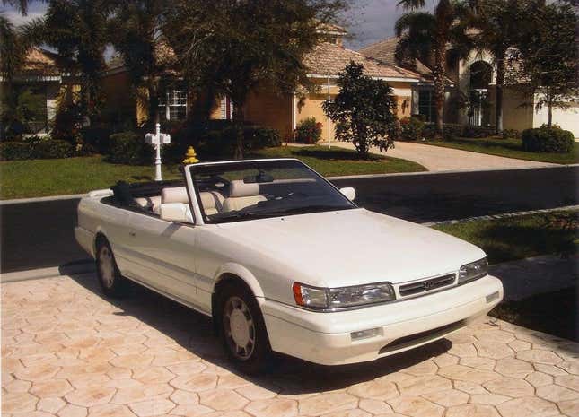 1990-1992 Infiniti M30 Convertible