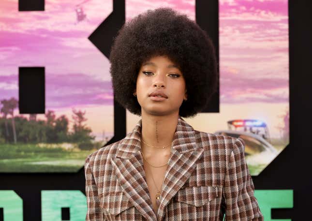 HOLLYWOOD, KALIFORNIEN – 30. MAI: Willow Smith besucht die Los-Angeles-Premiere von „Bad Boys: Ride or Die“ von Columbia Pictures am 30. Mai 2024 im TCL Chinese Theatre in Hollywood, Kalifornien.