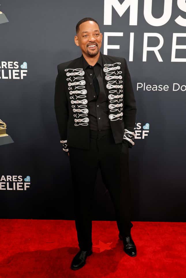 Will Smith attends the 67th GRAMMY Awards on February 02, 2025 in Los Angeles, California.