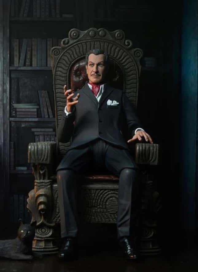 Image for article titled This Vincent Price Figure Comes With a Tiny Cookbook and True Fans Know Why