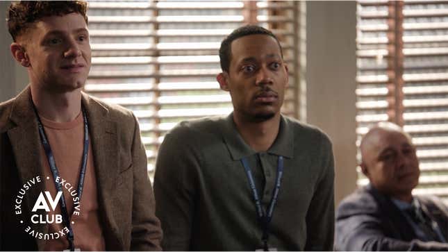 Chris Perfetti and Tyler James Williams in Abbott Elementary