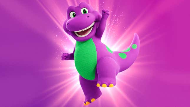 Image for article titled Mattel Confirms That Animated Version Of Barney Still Has Man Inside