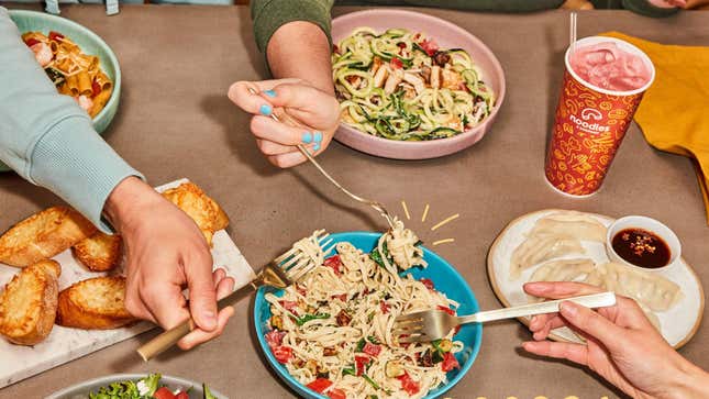 Noodles & Company entrees and sides