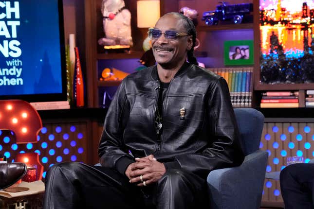 WATCH WHAT HAPPENS LIVE WITH ANDY COHEN — Episode 21169 — Pictured: Snoop Dogg.