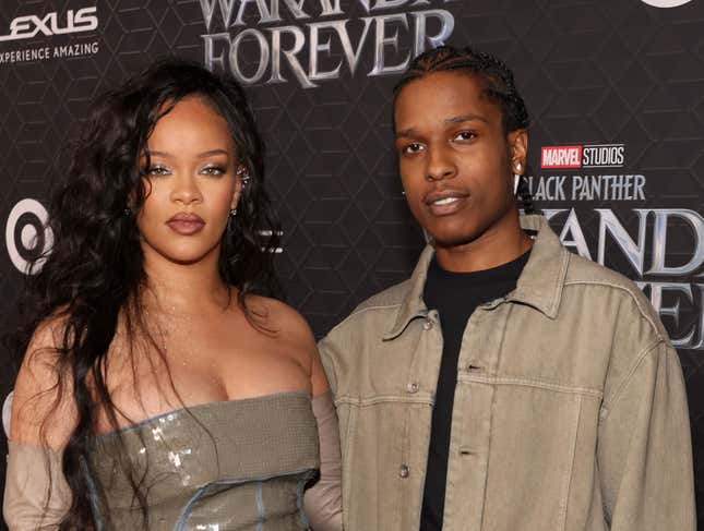 Image for article titled Will A$AP Rocky’s Legal Issues Negatively Impact Rihanna’s Career?