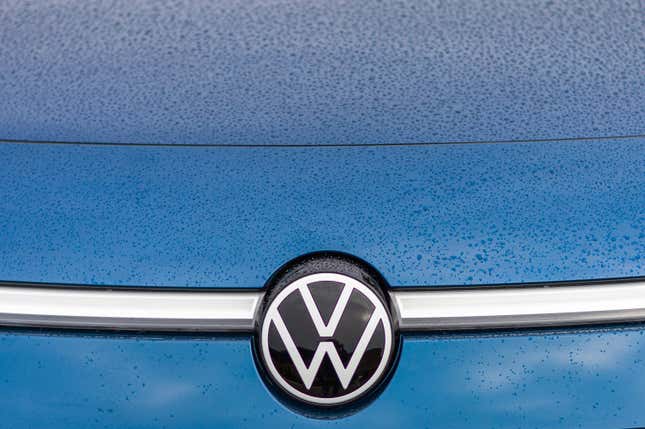 Volkswagen is facing a demand shortfall of 50,000 vehicles — or the equivalent of two plants — according to its financial chief.