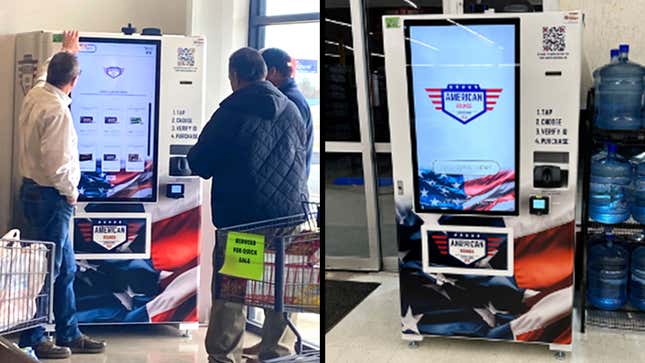 Image for article titled Vending machines for ammunition have hit grocery stores across the south