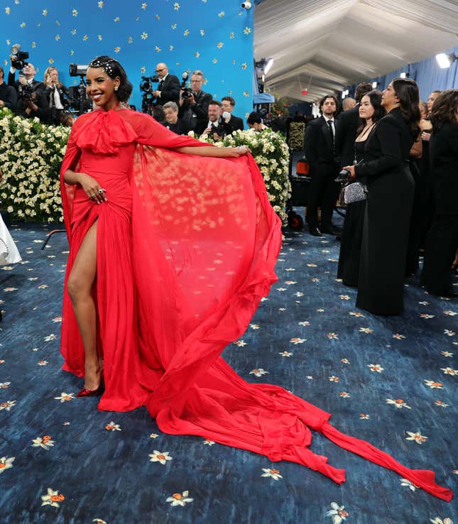 Image for article titled Live 2025 Met Gala: Black Stars&#39; Red Carpet Looks
