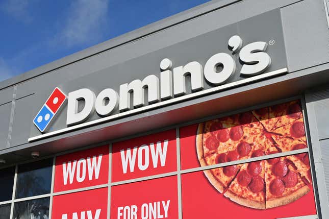 A Domino’s Pizza in Grays, United Kingdom. 