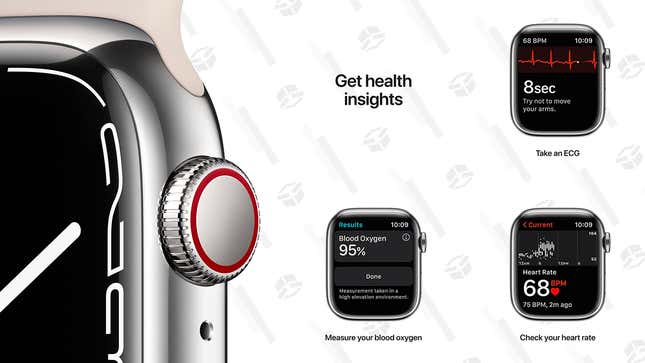 41mm Apple Watch Series 7 w/Cellular | $450 | Amazon | Clip Coupon