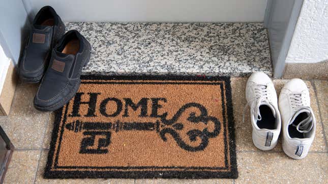 Image for article titled Take Your Fucking Shoes Off In My House