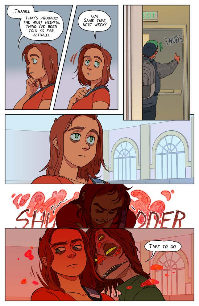 Image for article titled Suzanne Geary’s webcomic Brainchild is monstrously compelling
