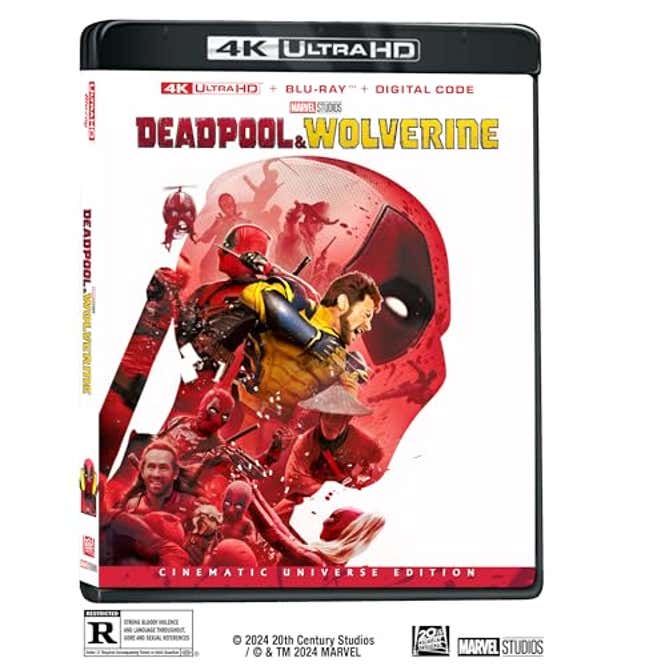 Image for article titled Deadpool &amp; Wolverine [4K UHD], Now 48% Off