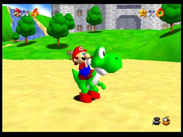 Mario 64 and Yoshi Screenshots and Videos - Kotaku