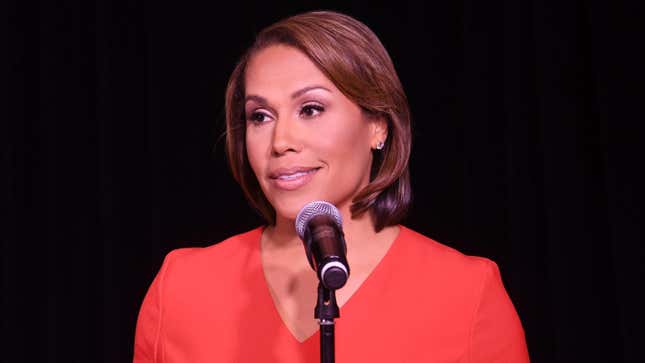 Jovita Moore speaks onstage at VH1 Save The Music Foundation’s Musically Mastered Menu: Atlanta on April 26, 2017 in Atlanta, Ga.