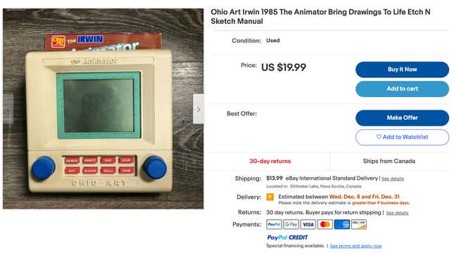 Image for article titled 11 Nostalgic Gadgets You Can Get Cheap on eBay