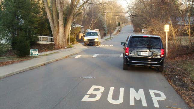 Image for article titled Chicago Fines Man For Removing Speed Bump After Ignoring His Complaints