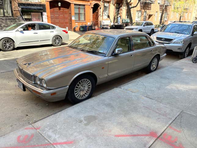 Cars on the streets of New York.