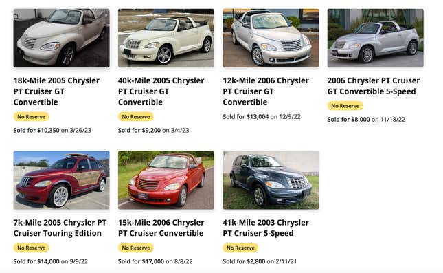 Image for article titled Chrysler PT Cruiser: Still Bad?