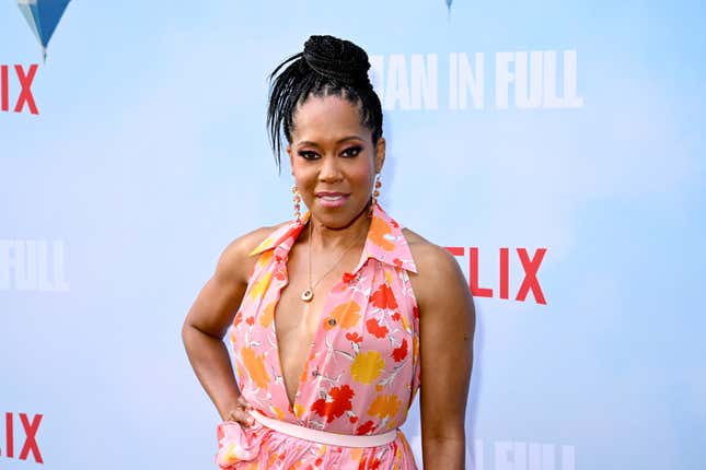 Regina King at the special screening event for Netflix’s “A Man in Full” held at the Tudum Theater on April 24, 2024 in Los Angeles, California.