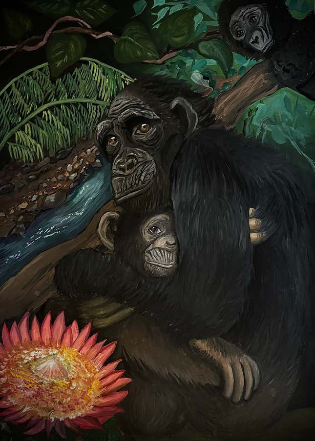 Image for article titled Check Out the Incredible Winners of a World Wildlife Day Children's Art Contest