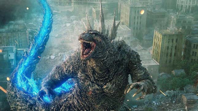 Godzilla in Godzilla minus eins.