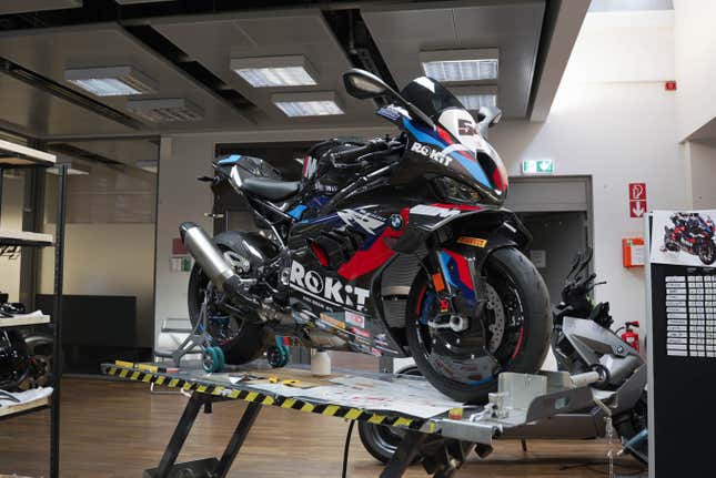 Image for article titled BMW Built A Limited-Edition Carbon-Packed $60,000 Motorcycle To Celebrate Its WSBK Championship Win, And You Can&#39;t Have It