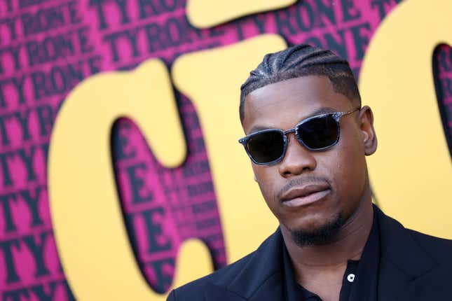  John Boyega attends the Premiere Of Netflix’s “They Cloned Tyrone” on June 27, 2023 in Hollywood, California.