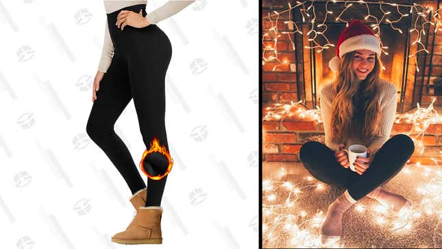 NexiEpoch Fleece Lined Leggings | $20 | 17% Off | Amazon | Clip Coupon