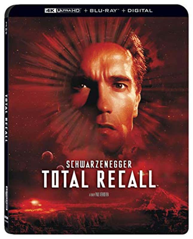 Image for article titled Total Recall (30th Anniversary) [4K + Blu-ray + Digital] [4K UHD], Now 52% Off