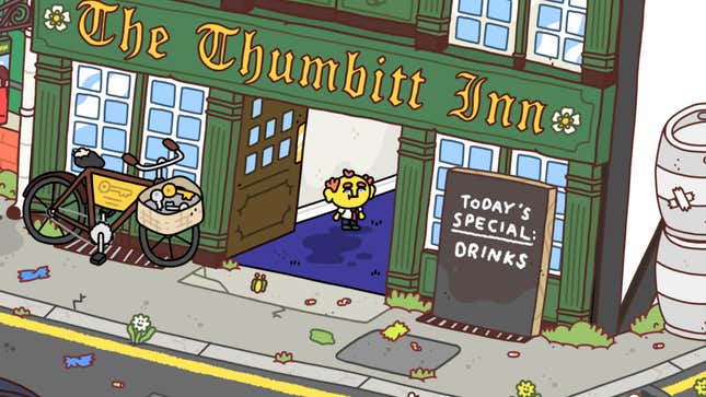 Thank Goodness You're Here's Thumbitt Inn.