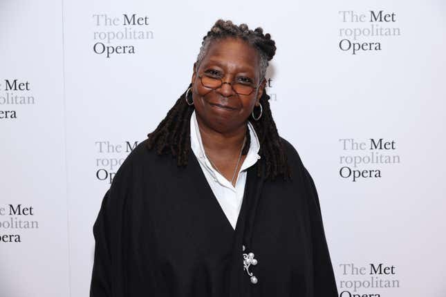 Whoopi Goldberg attends the opening night gala of Metropolitan Opera’s “Dead Man Walking” at Lincoln Center on September 26, 2023 in New York City.