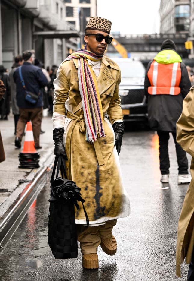 Image for article titled The Best Black Street Style From New York Fashion Week