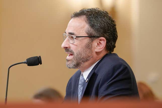 Internal Revenue Service Commissioner Danny Werfel, testifies during a House Ways and Means Committee hearing on Capitol Hill, Thursday, Feb. 15, 2024, in Washington. (AP Photo/Mariam Zuhaib)