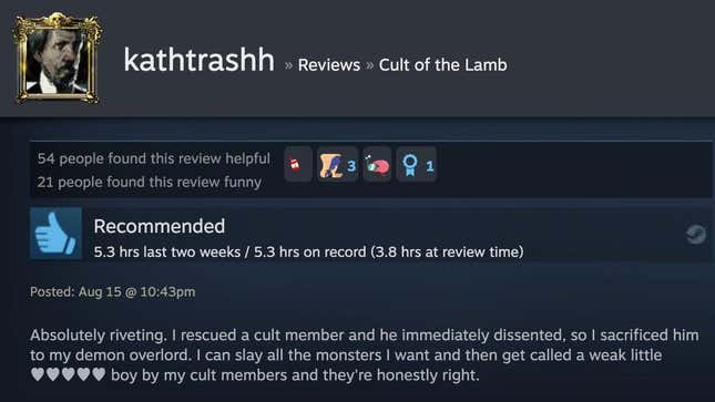 Review: Cult of the Lamb é a mistura perfeita de roguelike e