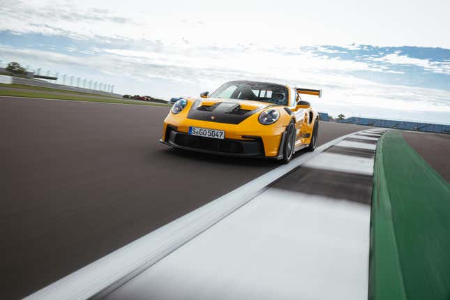 Image for article titled Every Ridiculous High-Tech Feature on the 2023 Porsche 911 GT3 RS