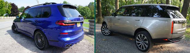 Image for article titled Battle Of The Big Boys: Alpina XB7 vs. Land Rover Range Rover