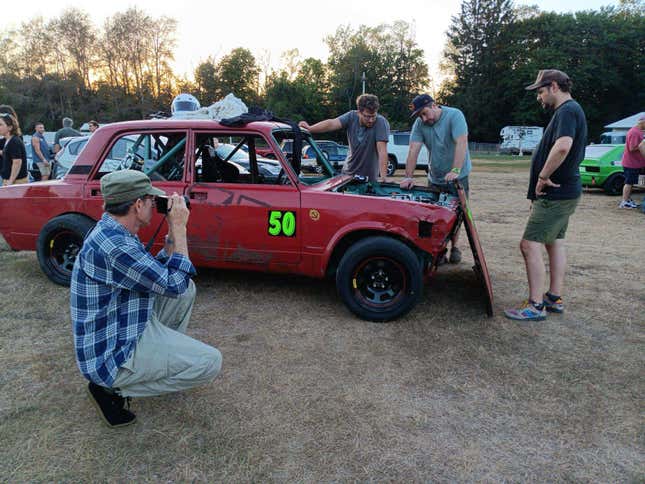 Image for article titled Here&#39;s How My Honda-Powered Lada With A BRZ Chassis Made It To The Empire Hill Climb