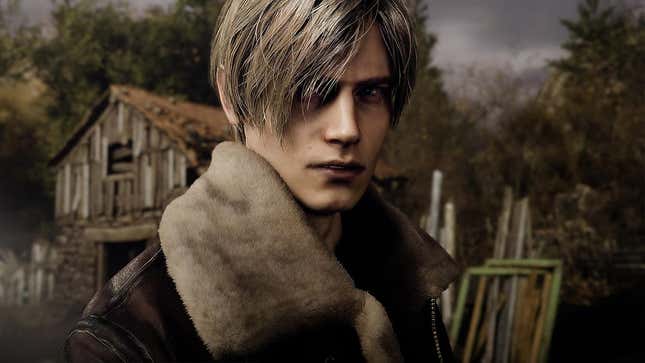 Leon Kennedy on his way to save the president’s daughter.