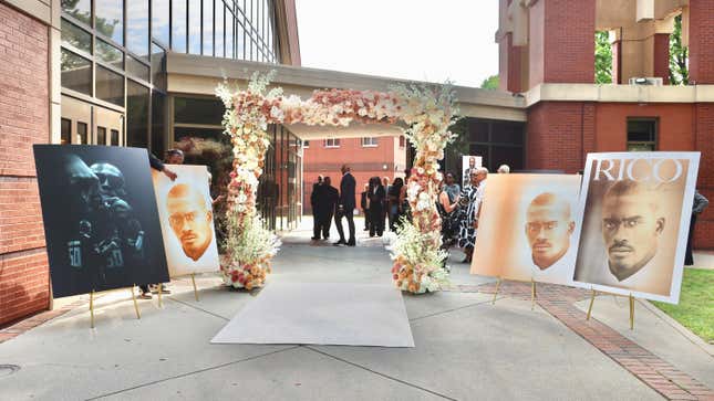 Image for article titled Touching Photos of Inside Rico Wade&#39;s Star-Studded Private Funeral Service in Atlanta