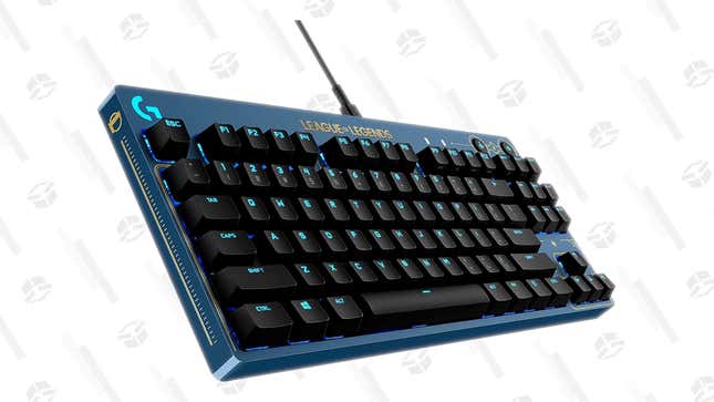 Logitech G Pro League Of Legends Mechanical Gaming Keyboard | $85 | Amazon