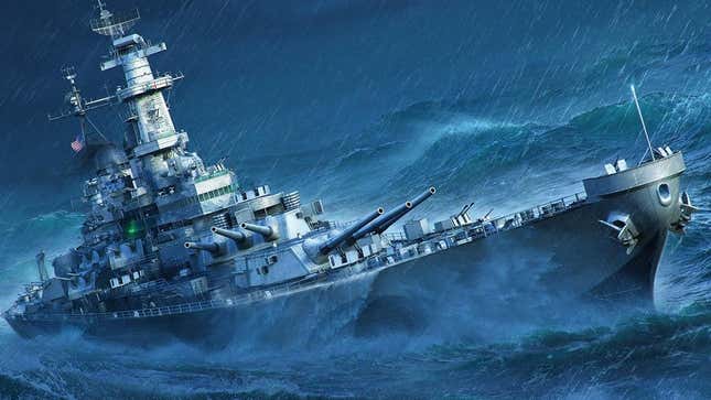 The USS Missouri from World of Warships