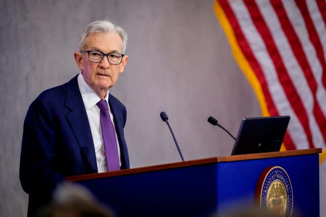 Image for article titled Jerome Powell warns of more frequent 'supply shocks' — and interest rates that stay higher for longer