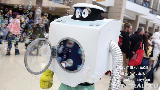 A photograph of a cosplayer at C2E2 2025